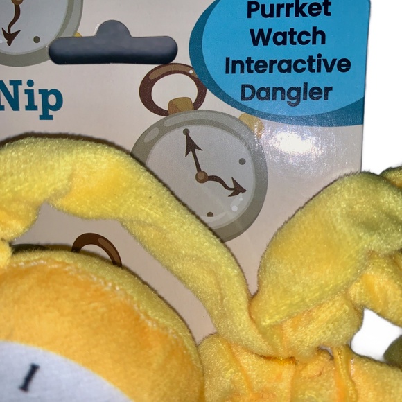 Kitty Cat Meowlice In Wonderland Theme Dangler Catnip Plush New Lot of 4 Toys - Picture 4 of 13